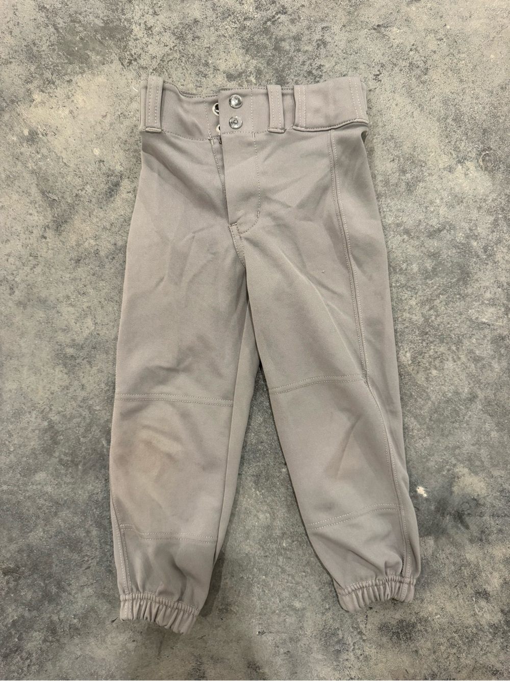 Boys Athletic Baseball Pants - Gray